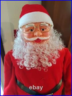 Animated Santa Claus Singing and Dancing, Santa Claus 120cm Tall Singer and Ball