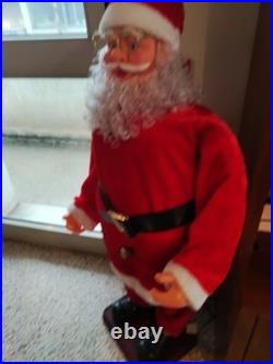 Animated Santa Claus Singing and Dancing, Santa Claus 120cm Tall Singer and Ball
