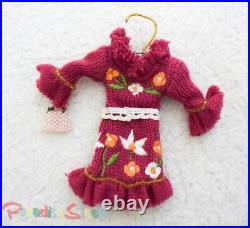 Anthropologie 2007 VINTAGE Christmas Holiday Hand-made Dresses Ornaments Anthropologie 2007 VINTAGE Christmas Holiday Hand-made Dresses Ornaments