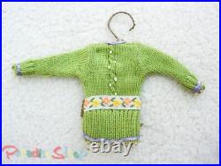 Anthropologie 2007 VINTAGE Christmas Holiday Hand-made Sweater Ornaments