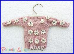 Anthropologie 2007 VINTAGE Christmas Holiday Hand-made Sweater Ornaments