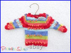 Anthropologie 2007 VINTAGE Christmas Holiday Hand-made Sweater Ornaments
