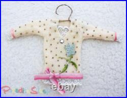 Anthropologie 2007 VINTAGE Christmas Holiday Hand-made Sweater Ornaments