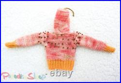 Anthropologie 2007 VINTAGE Christmas Holiday Hand-made Sweater Ornaments
