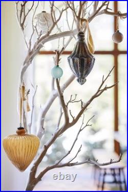 Anthropologie Good Cheer Bauble Mini Glass Ornaments Rainbow Christmas 100 NEW