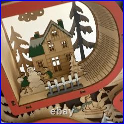 Anthropologie Wonderland Scene Monogram Light-Up Holiday Letter R NEW