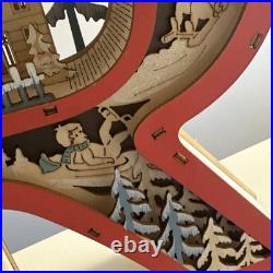 Anthropologie Wonderland Scene Monogram Light-Up Holiday Letter R NEW