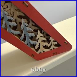 Anthropologie Wonderland Scene Monogram Light-Up Holiday Letter R NEW