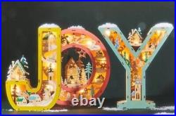 Anthropologie Wonderland Scene Monogram Light-Up Winter Decoration Letter S Anthropologie Wonderland Scene Monogram Light-Up Winter Decoration Letter S