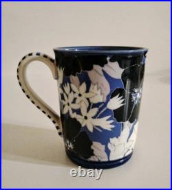 Anthropology The Lyla Blue Floral Dinnerware Set