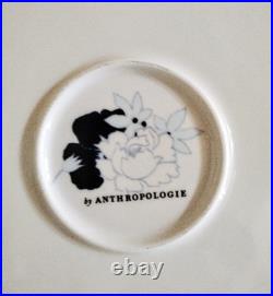 Anthropology The Lyla Blue Floral Dinnerware Set