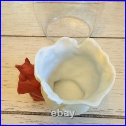 Antique Bisque Devil Fairing Match Holder Victorian 1800's Halloween Rare German
