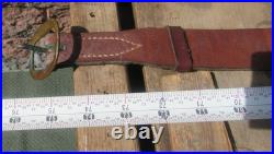 Antique Christmas 15 Graduated Brass Horse Winter Sleigh Bells w Leather Strap