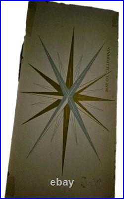 Antique May Co. 1 Christmas 3 Ring Wreath Fruit & Bows 1- Mini Wreath