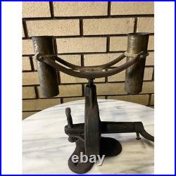 Antique Primitive Cast Iron Cream Separator Milk Fat Tester With Crank Handle