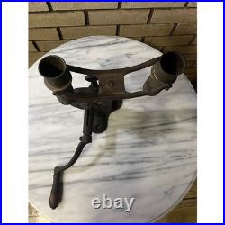 Antique Primitive Cast Iron Cream Separator Milk Fat Tester With Crank Handle