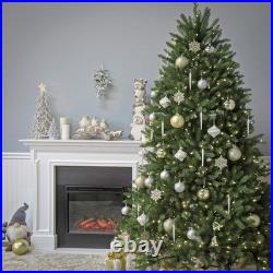 Árbol de Navidad artificial completo, verde, incluye soporte, hipoalergénico, US