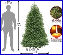Árbol de Navidad artificial completo, verde, incluye soporte, hipoalergénico, US