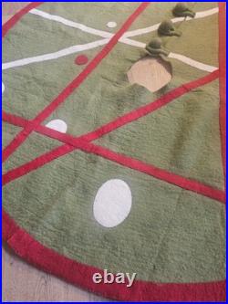 Arcadia Home Christmas Tree Skirt 100% Wool 60 Arcadia Home Christmas Tree Skirt 100% Wool 60