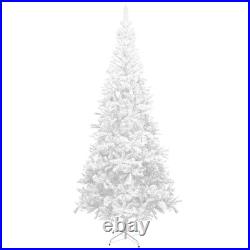 Artificial Christmas Tree White PVC 7.9 ft Fake Christmas Tree Artificial Christmas Tree White PVC 7.9 ft Fake Christmas Tree