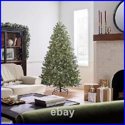 Artificial Full Downswept Christmas Tree, Green, Douglas Fir Includes Stand