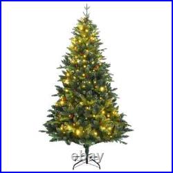 Artificial Hinged Christmas Tree 300 LEDs 70.9 S8J3