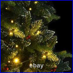 Artificial Hinged Christmas Tree 300 LEDs 70.9 S8J3