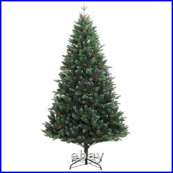 Artificial Hinged Christmas Tree Green PVC, PE, Metal Large Artificial Hinged Christmas Tree Green PVC, PE, Metal Large