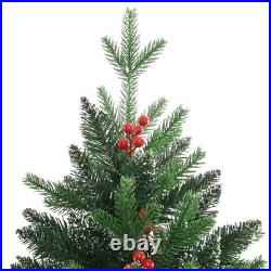 Artificial Hinged Christmas Tree Green PVC, PE, Metal Large Artificial Hinged Christmas Tree Green PVC, PE, Metal Large
