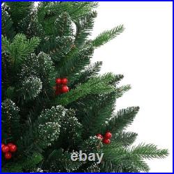 Artificial Hinged Christmas Tree Green PVC, PE, Metal Large Artificial Hinged Christmas Tree Green PVC, PE, Metal Large