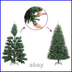 Artificial Hinged Christmas Tree Green PVC, PE, Metal Large Artificial Hinged Christmas Tree Green PVC, PE, Metal Large