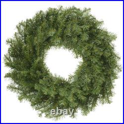 Artificial Holiday Christmas Wreath, Green Fir