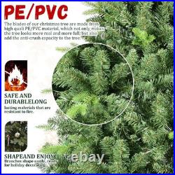 Artificial Realistic Christmas Tree Green Spruce XMAS Tree with Stand 4-9 Foot