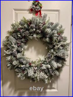 Artisan Hand Made Holiday Wreaths for Christmas /Winter Home Decor