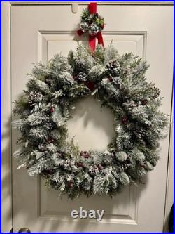 Artisan Hand Made Holiday Wreaths for Christmas /Winter Home Decor