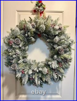 Artisan Hand Made Holiday Wreaths for Christmas /Winter Home Decor