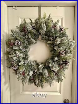 Artisan Hand Made Holiday Wreaths for Christmas /Winter Home Decor