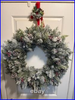 Artisan Hand Made Holiday Wreaths for Christmas /Winter Home Decor
