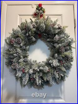 Artisan Hand Made Holiday Wreaths for Christmas /Winter Home Decor