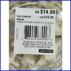 Ashland Halloween Ravenshead Manor Skull Lid Jar Magical Ingredients Decor