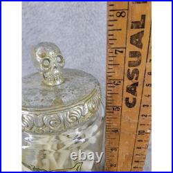 Ashland Halloween Ravenshead Manor Skull Lid Jar Magical Ingredients Decor