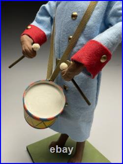 Atelier Nostalgie Werner Brauer Drummer Rabbit Easter Candy Container