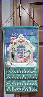 Avon 1987 Vintage Christmas Countdown Advent Calendar with Original Mouse Avon 1987 Vintage Christmas Countdown Advent Calendar with Original Mouse