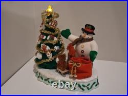 Avon A Wonderful Countdown to Christmas Jolly Snowman Advent Calendar Tree