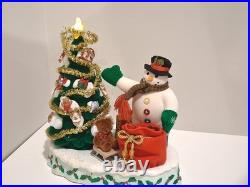 Avon A Wonderful Countdown to Christmas Jolly Snowman Advent Calendar Tree