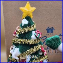 Avon A Wonderful Countdown to Christmas Jolly Snowman Advent Calendar Tree w BOX