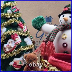 Avon A Wonderful Countdown to Christmas Jolly Snowman Advent Calendar Tree w BOX