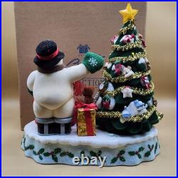 Avon A Wonderful Countdown to Christmas Jolly Snowman Advent Calendar Tree w BOX