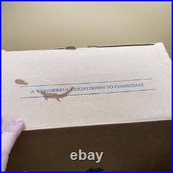 Avon A Wonderful Countdown to Christmas Jolly Snowman Advent Calendar Tree w BOX