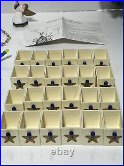 Avon Christmas is Coming Advent Tree Replacement Parts Drawers Ornaments LOT